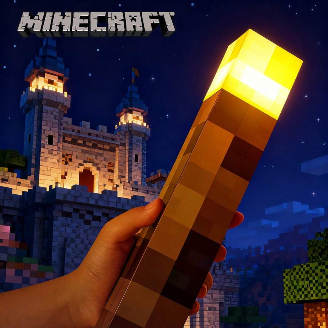 Torche Minecraft pour la vie réelle