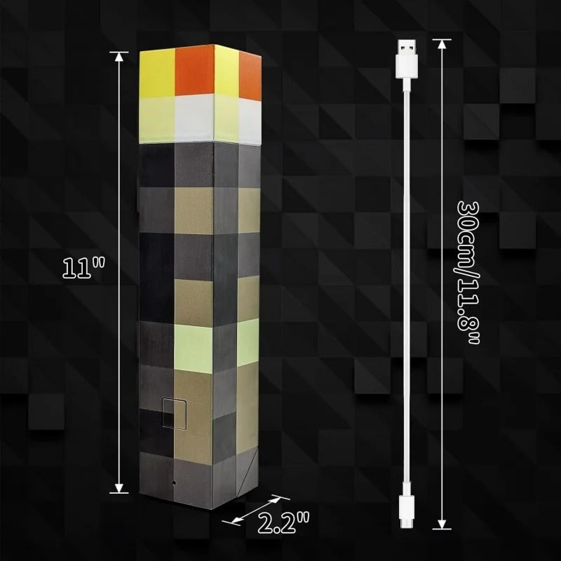 Torche Minecraft pour la vie réelle