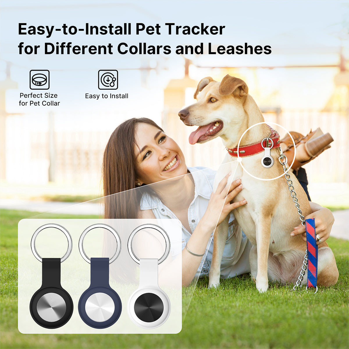 Traqueur GPS intelligent pour animaux de compagnie
