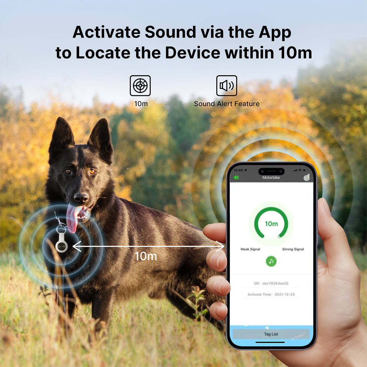 Traqueur GPS intelligent pour animaux de compagnie