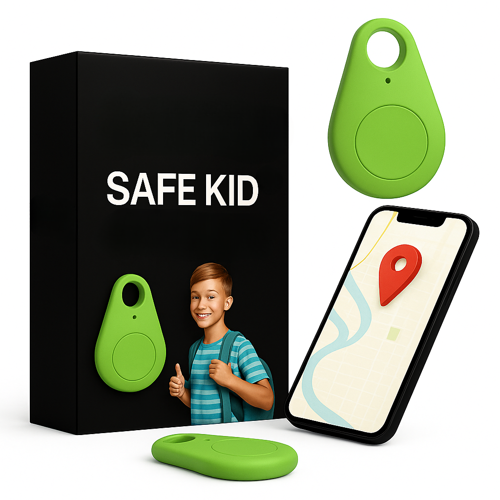 Traqueur GPS sécurisé pour enfants: localisation en direct et alarme SOS