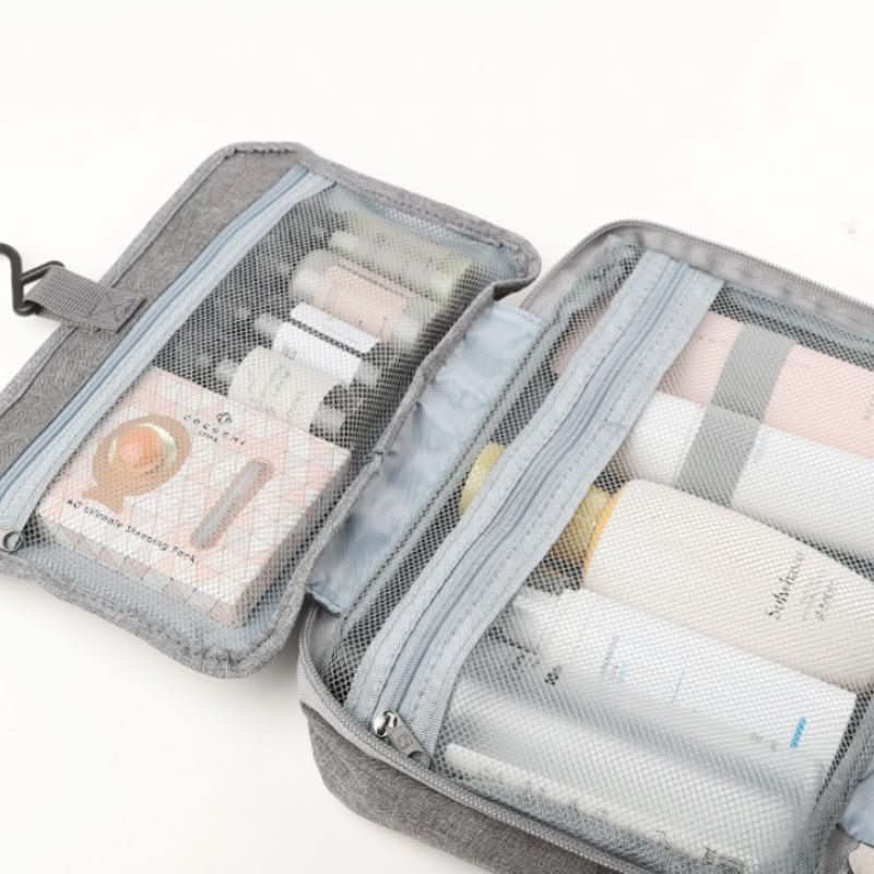 TRAVELTID – Compact Cosmetic Organizer with 4 Compartments