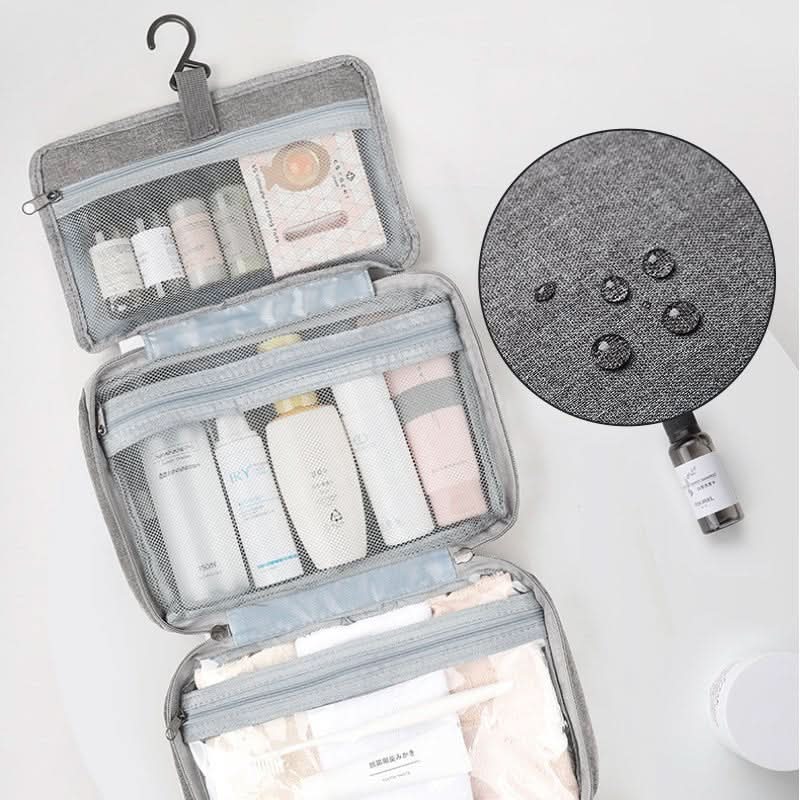 TRAVELTID – Compact Cosmetic Organizer with 4 Compartments