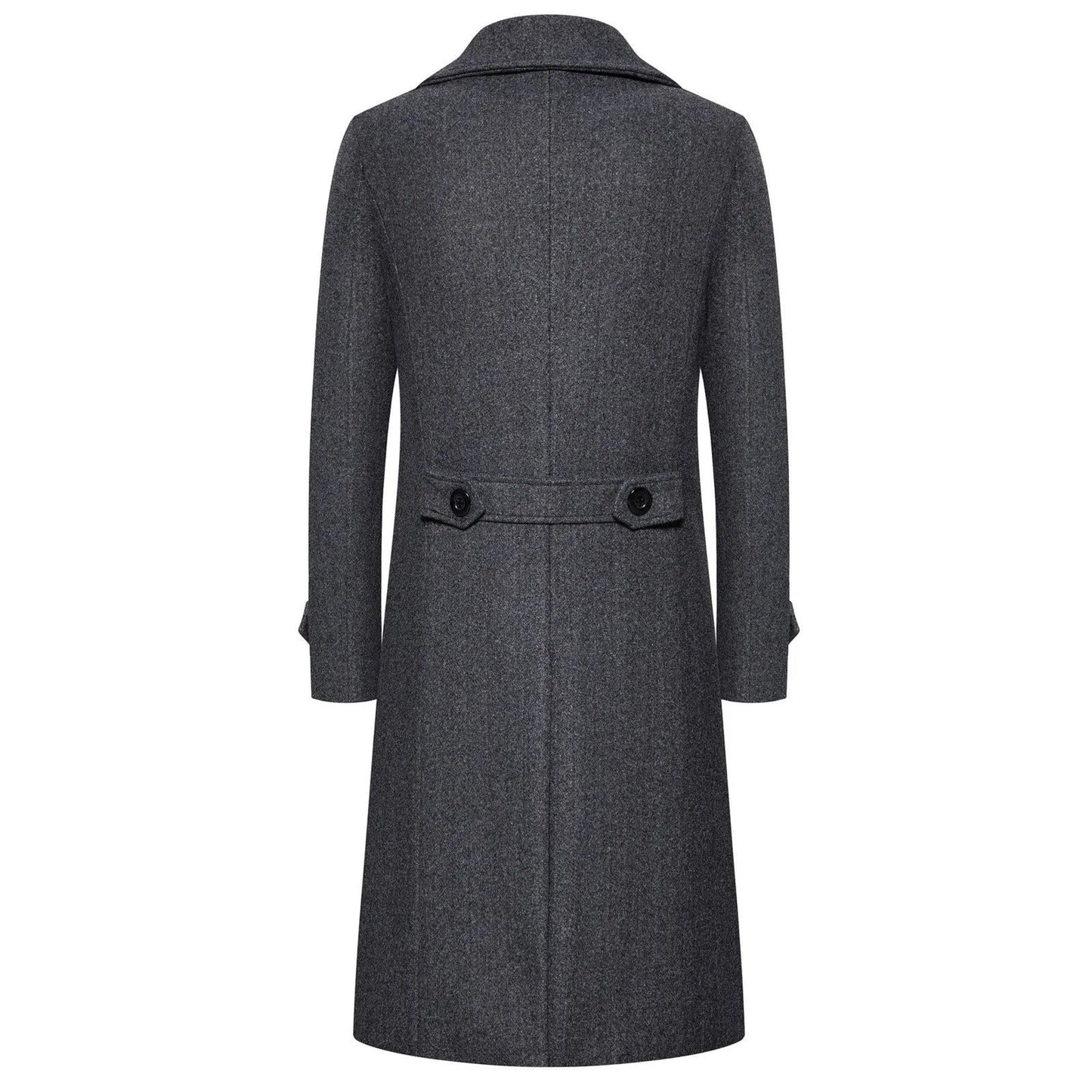Trench-coat coupe ajustée coupe-vent pour homme