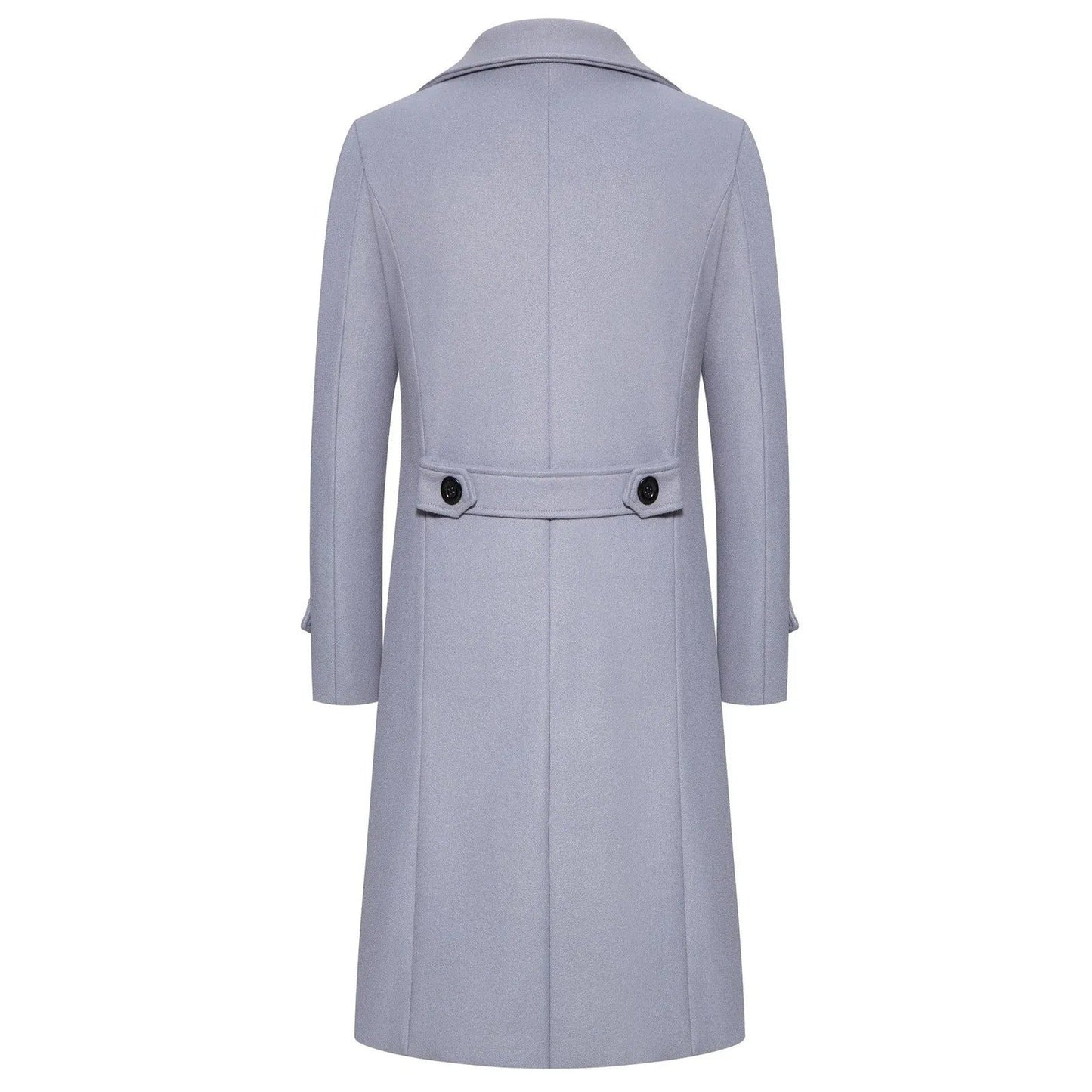 Trench-coat coupe ajustée coupe-vent pour homme