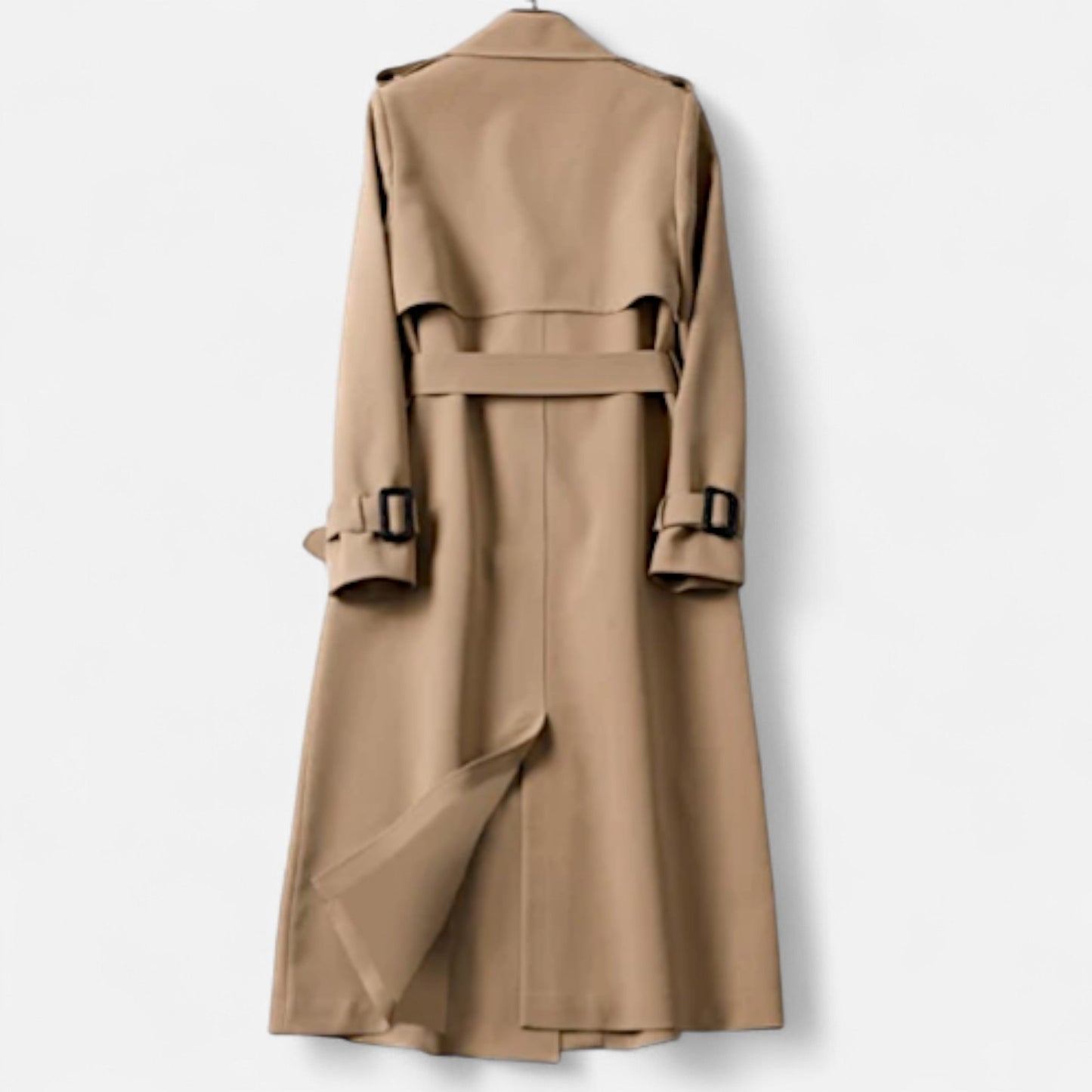 Trench-coat vintage pour femme à la coupe moderne et iconique