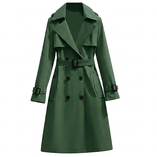 Trench croisé pour femme