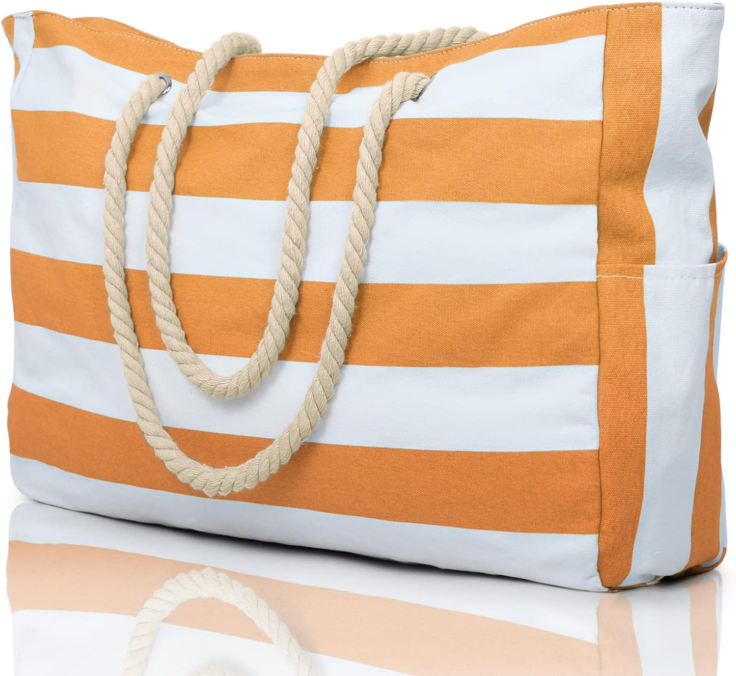 Très grand sac de plage imperméable avec poches pour le week-end