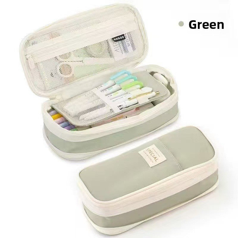 Trousse à deux compartiments