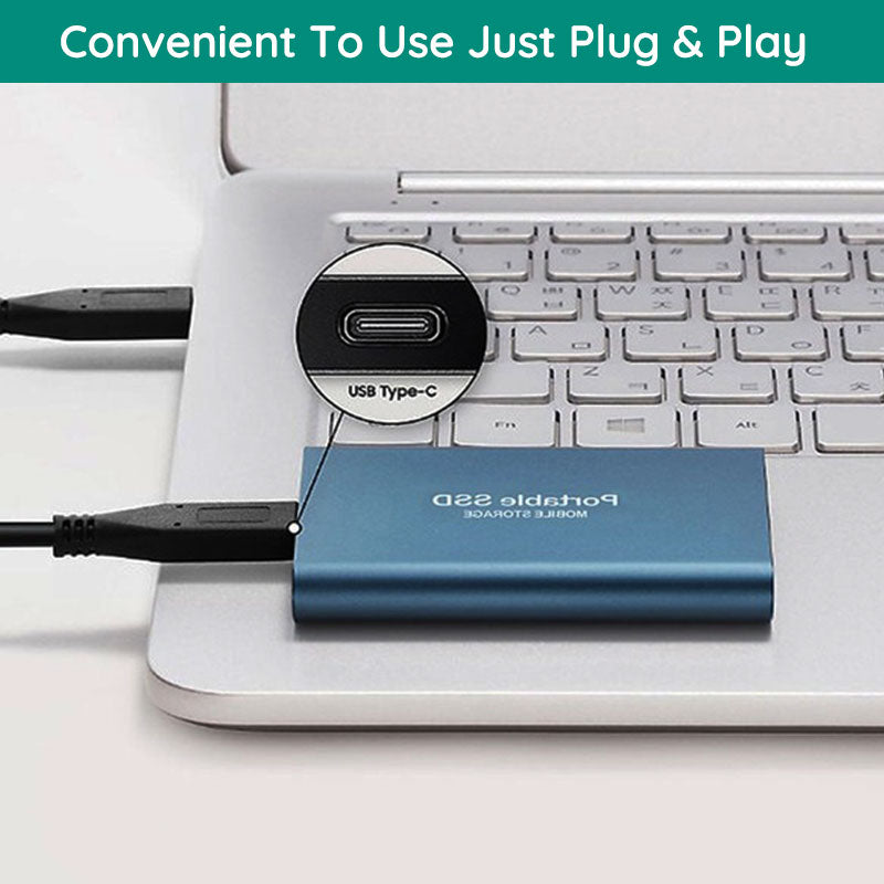 Ultra-Fast Portable SSD - Reliable and Compact Storage