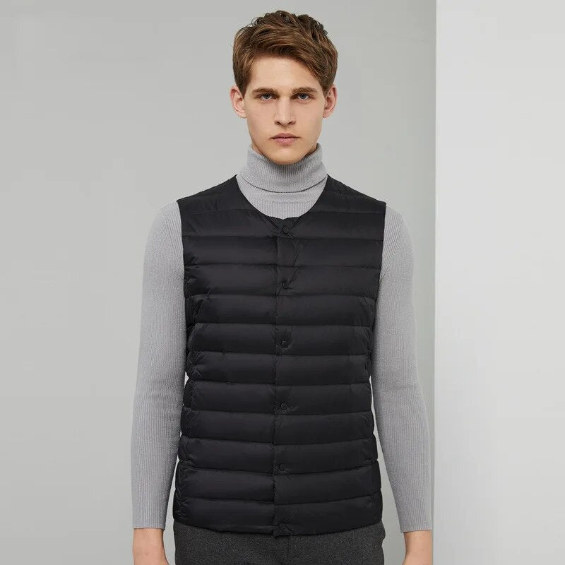 Ultralight Down Vest for Men – Laurent