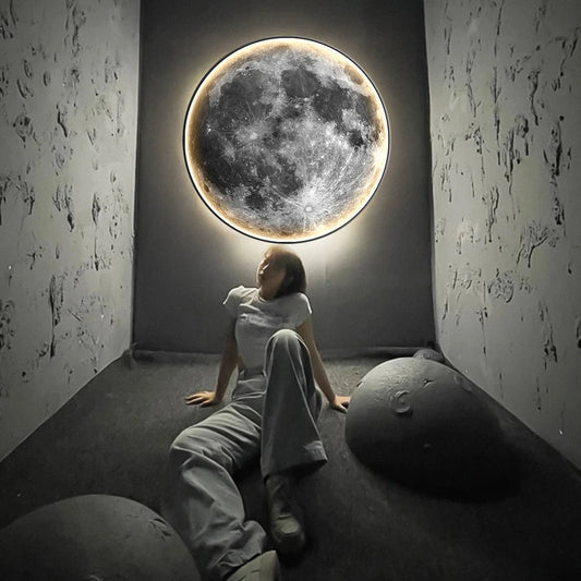 Unique Wall Lamp with Realistic Moon Effect