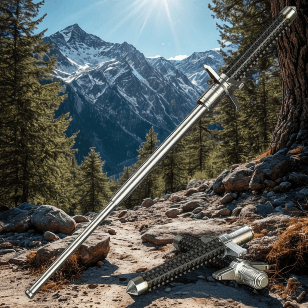 URBANGUARD PRO – Adjustable Hiking Stick Stable & Secure