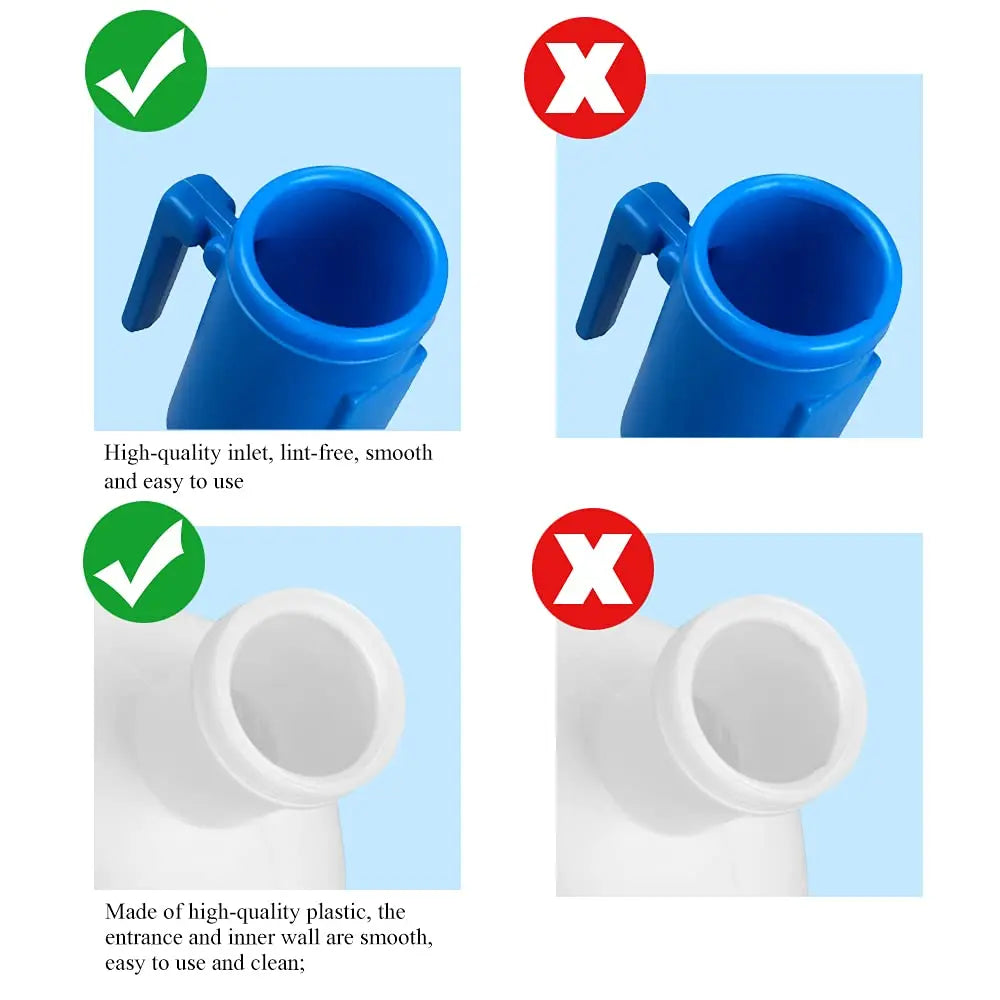 Urinal portable pour homme – pour voyage, camping et personnes âgées