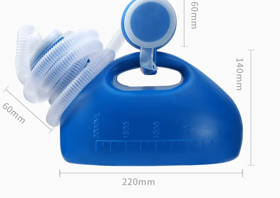 Urinal portable pour homme – pour voyage, camping et personnes âgées