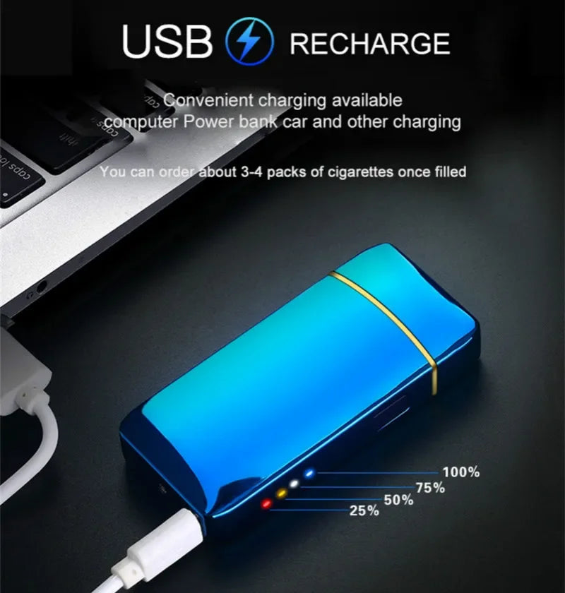 USB Rechargeable Plasma Lighters – Wind Resistant Lights