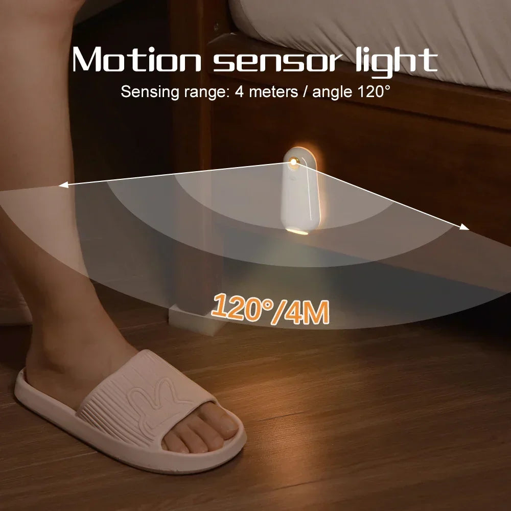 Veilleuse de toilettes à détecteur de mouvement, couleurs RGB, rechargeable, étanche IPX3