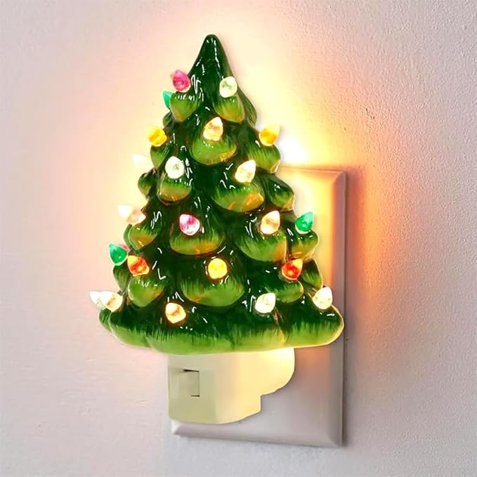 Veilleuse sapin de Noël