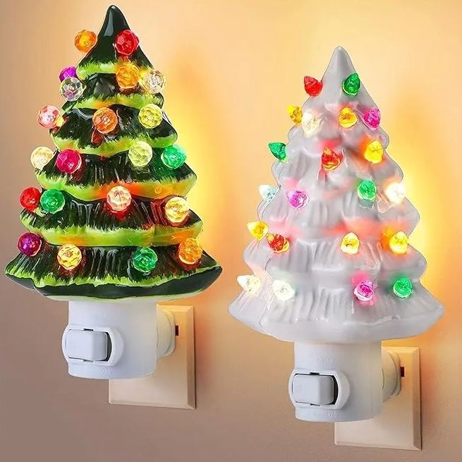 Veilleuse sapin de Noël