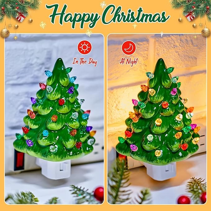 Veilleuse sapin de Noël