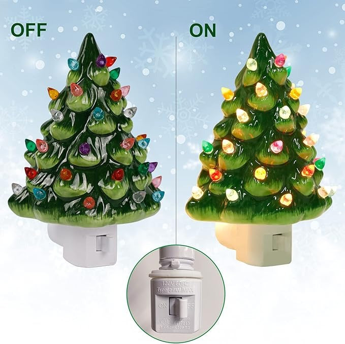 Veilleuse sapin de Noël