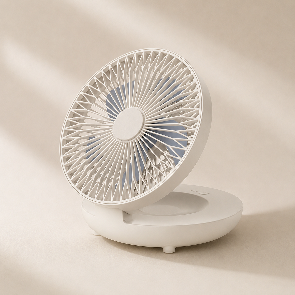 Ventilateur à main portable rechargeable USB – compact et puissant