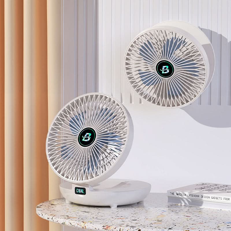 Ventilateur à main portable rechargeable USB – compact et puissant