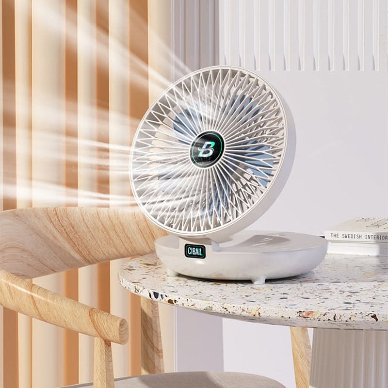 Ventilateur à main portable rechargeable USB – compact et puissant