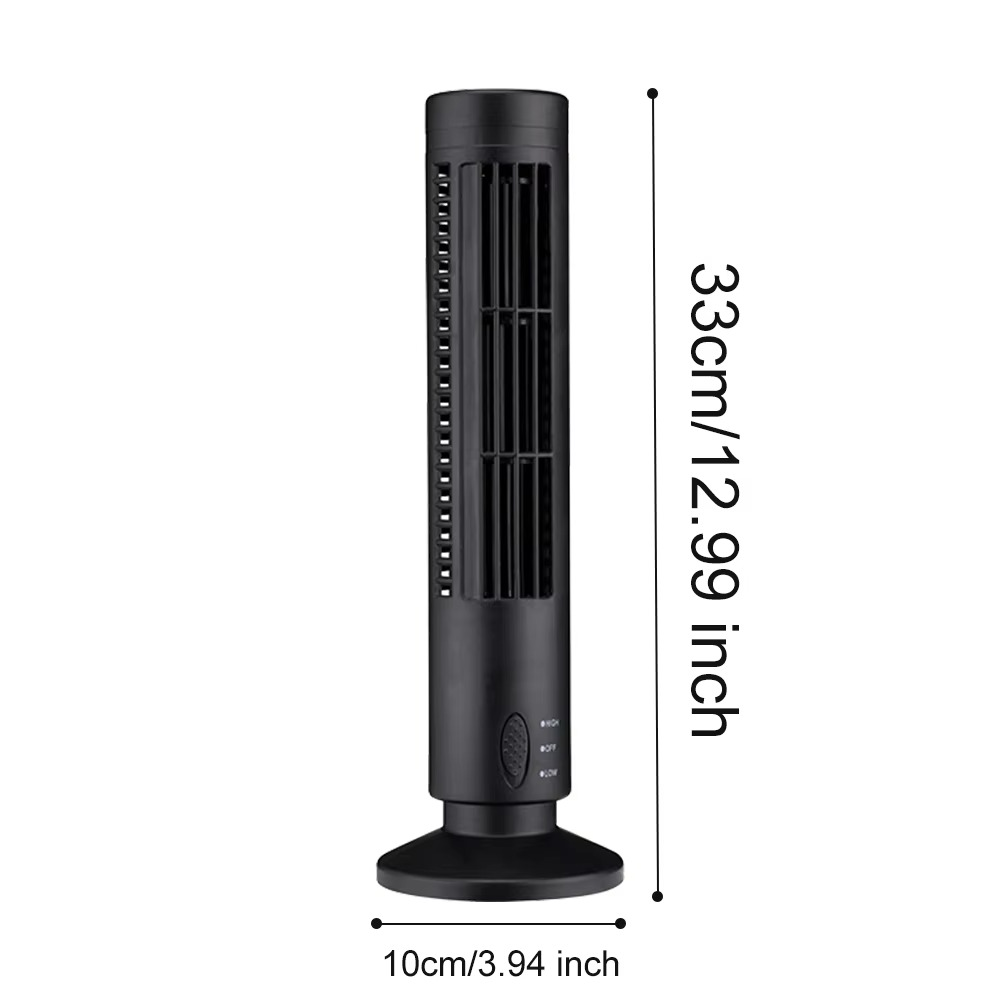 Ventilateur colonne compact avec technologie de souffle silencieux sans pales