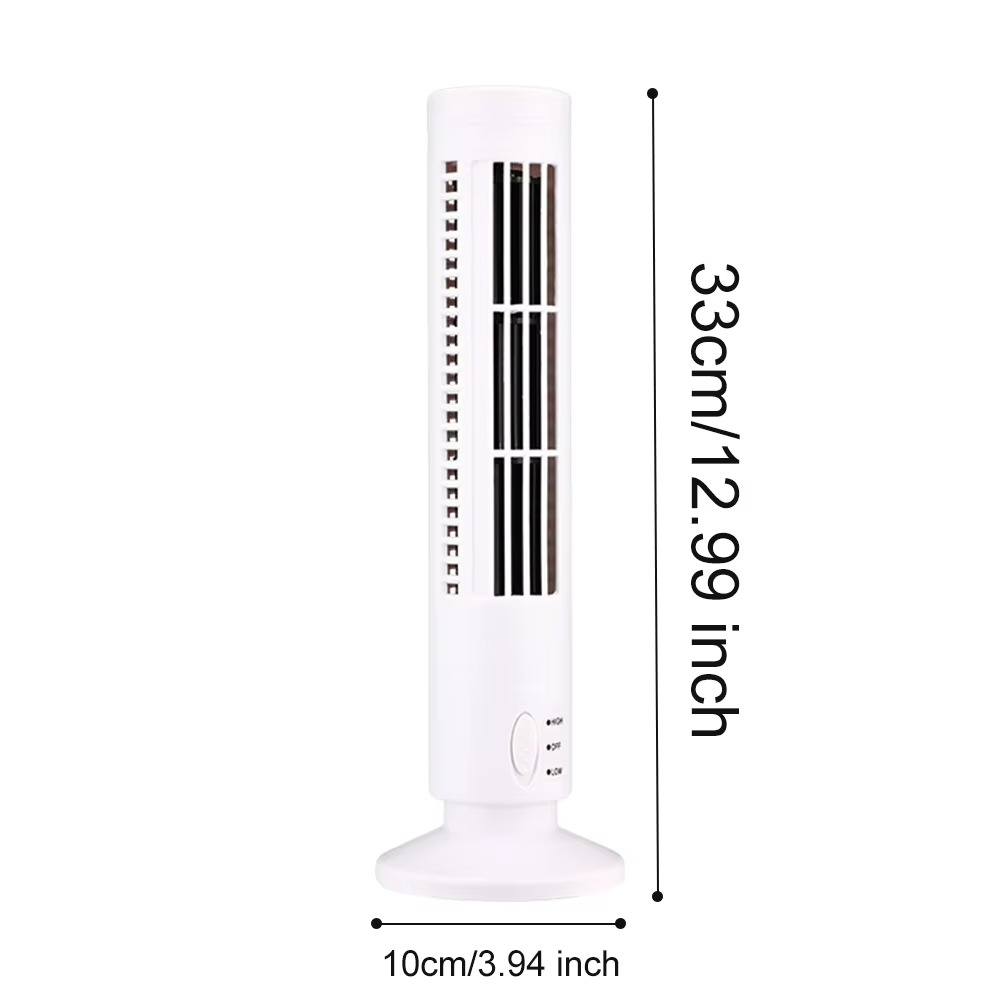 Ventilateur colonne compact avec technologie de souffle silencieux sans pales