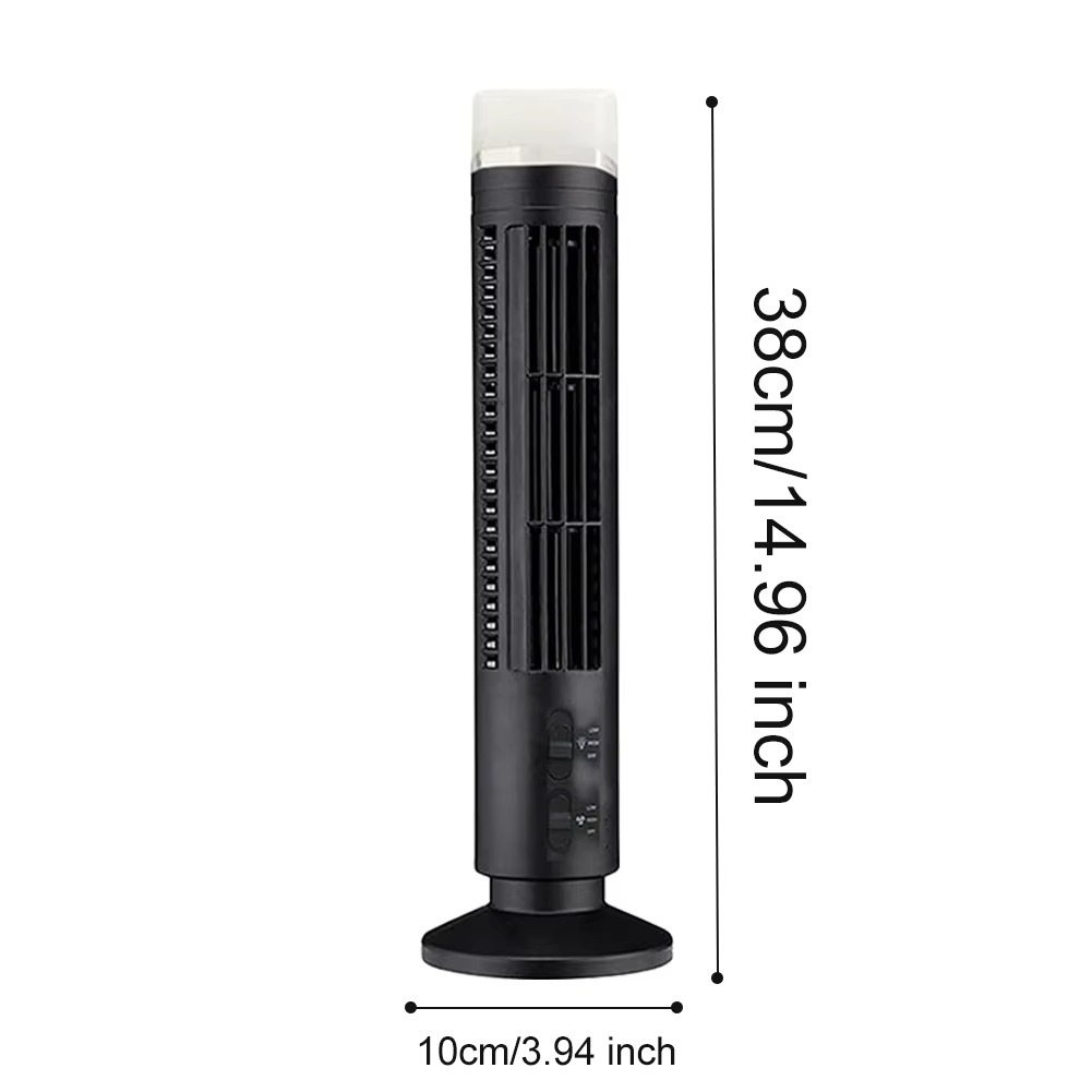 Ventilateur colonne compact avec technologie de souffle silencieux sans pales