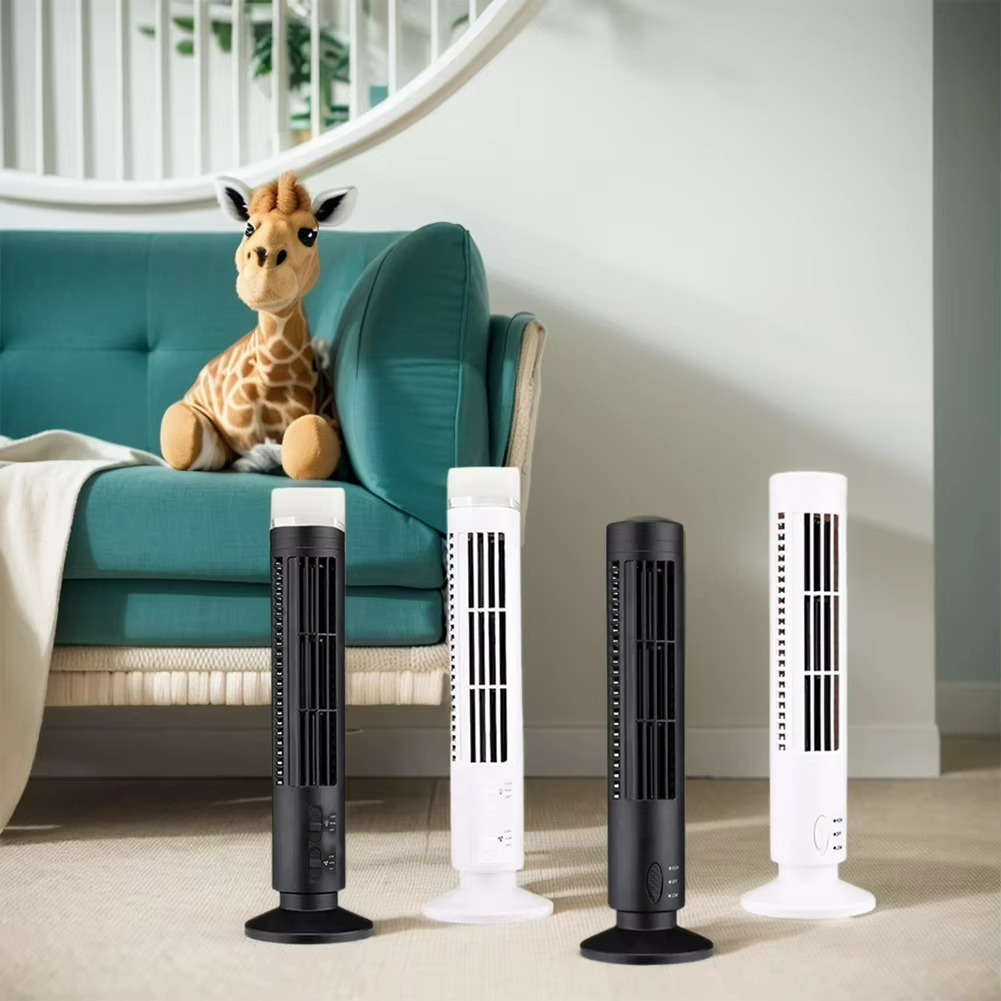 Ventilateur colonne compact avec technologie de souffle silencieux sans pales