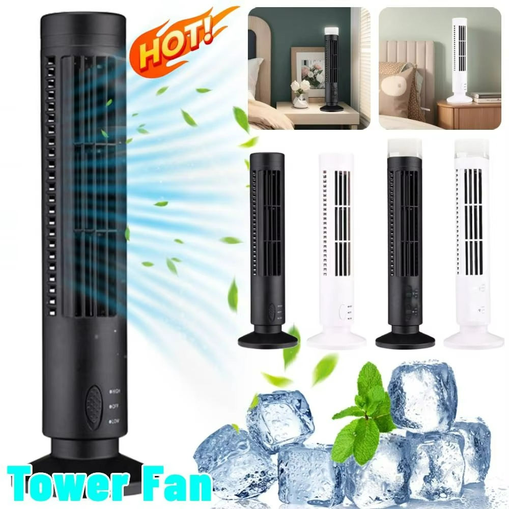 Ventilateur colonne compact avec technologie de souffle silencieux sans pales
