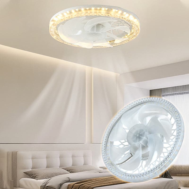 Ventilateur de plafond de luxe avec éclairage