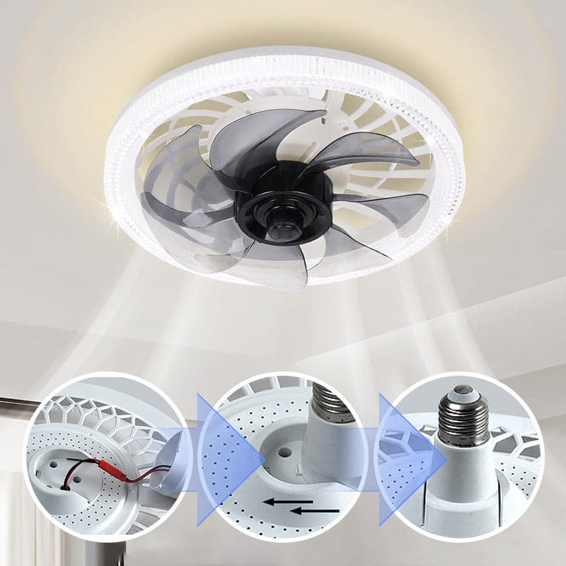 Ventilateur de plafond de luxe avec éclairage