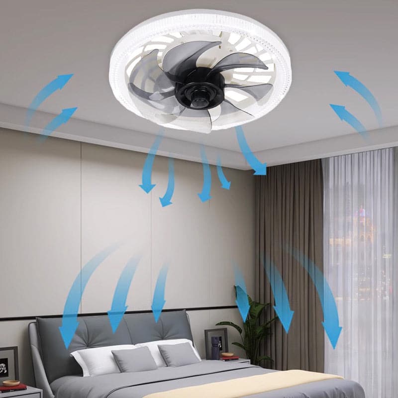 Ventilateur de plafond de luxe avec éclairage