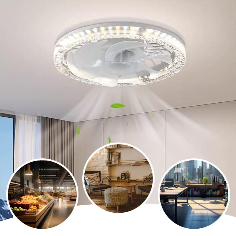 Ventilateur de plafond de luxe avec éclairage