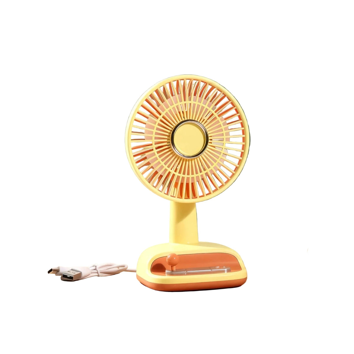 Ventilateur de table à angle d'inclinaison réglable, moderne et élégant