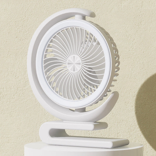 Ventilateur de table réglable avec oscillation à 360°