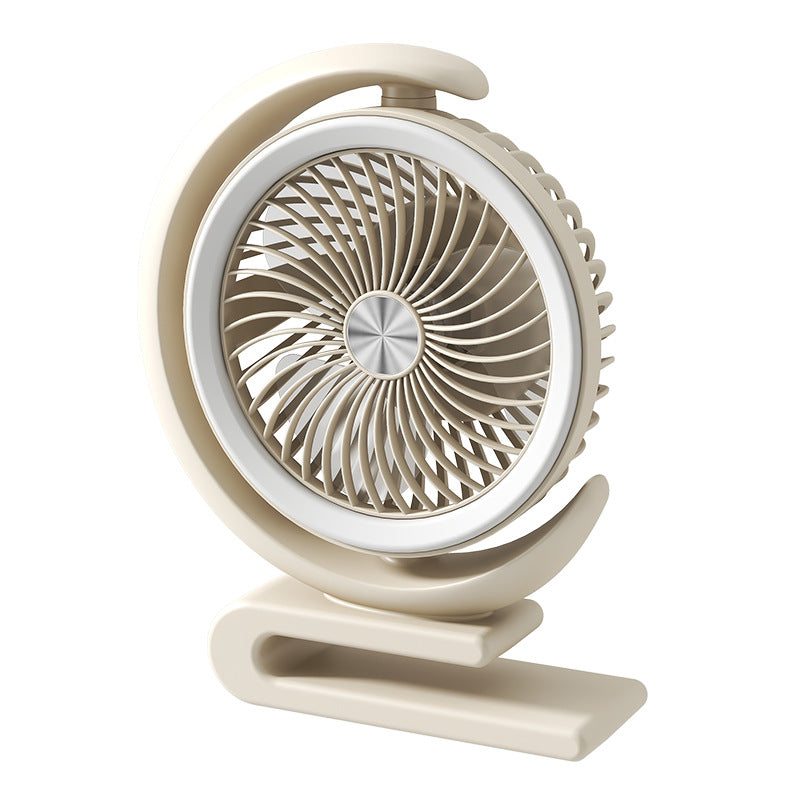 Ventilateur de table réglable avec oscillation à 360°