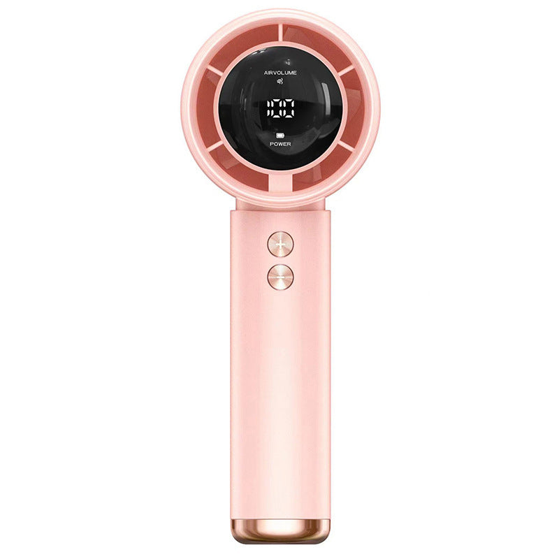 Ventilateur portable haute performance avec commande numérique pour femme