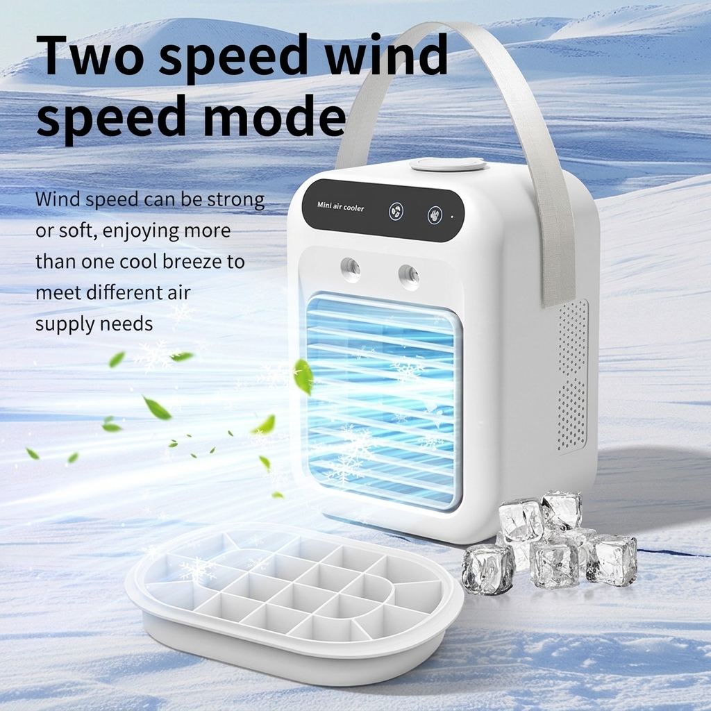 Ventilateur refroidisseur d'air compact pour la maison