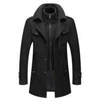 Abrigo versátil con estilo masculino moderno