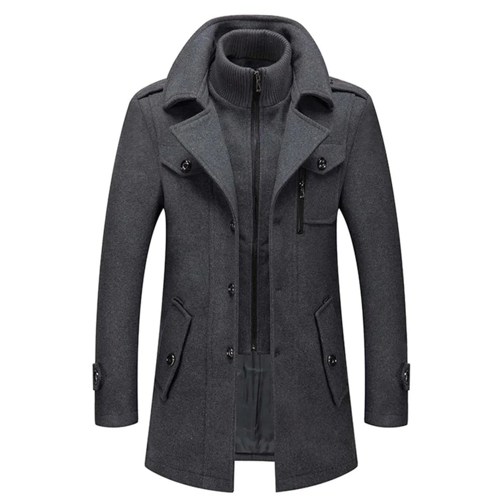 Versatile Coat with Modern Masculine Style
