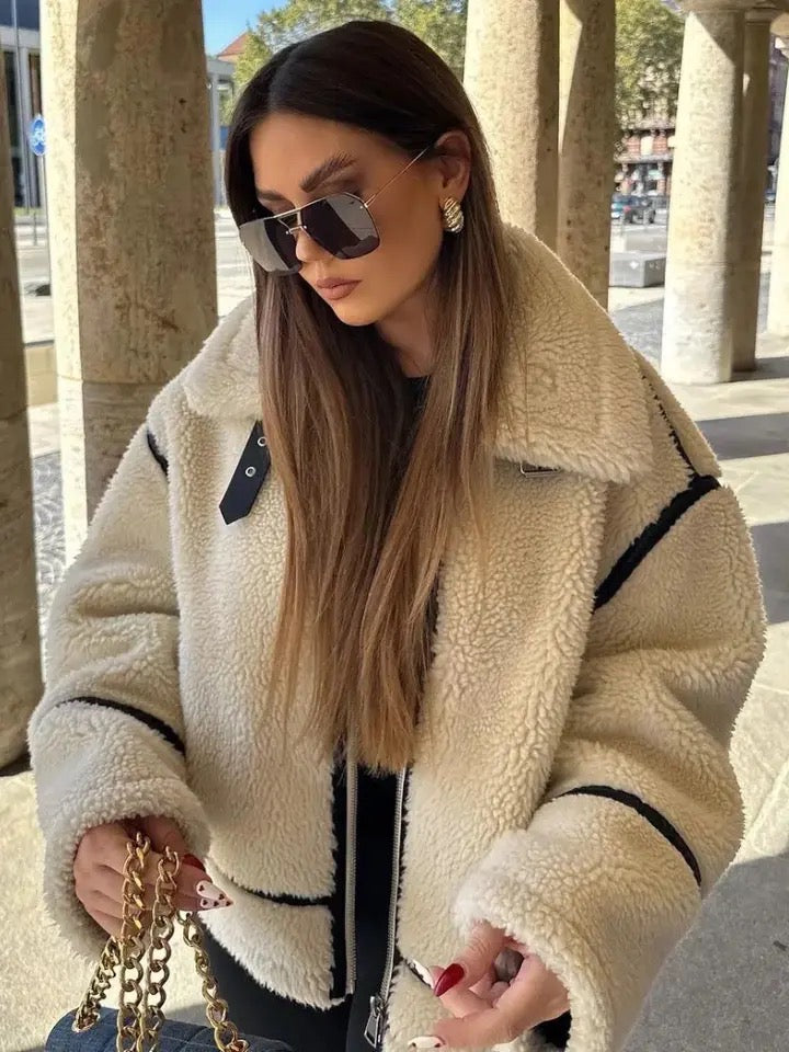 Versatile Teddy Jacket for Modern Fashion
