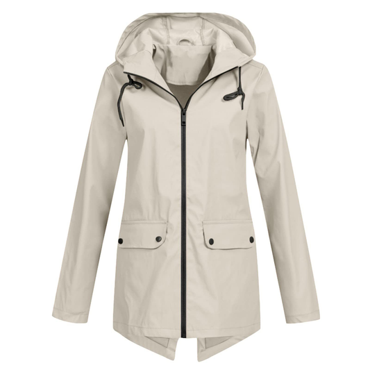 Veste anorak à capuche pour femme