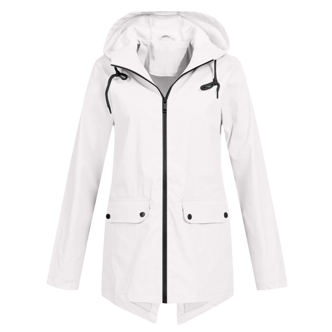 Veste anorak à capuche pour femme