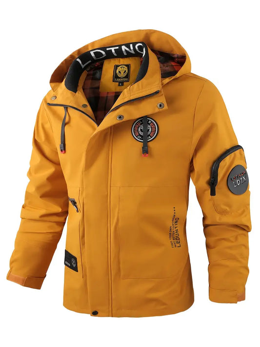 Veste d'automne légère pour homme - imperméable et coupe-vent