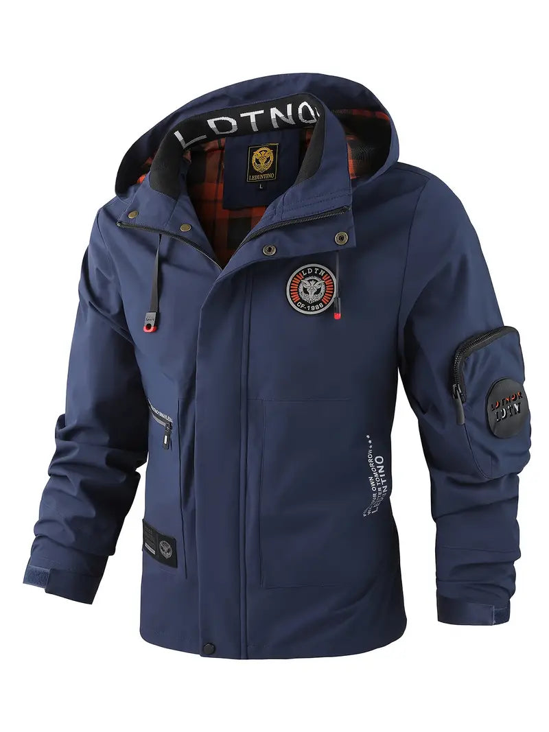 Veste d'automne légère pour homme - imperméable et coupe-vent