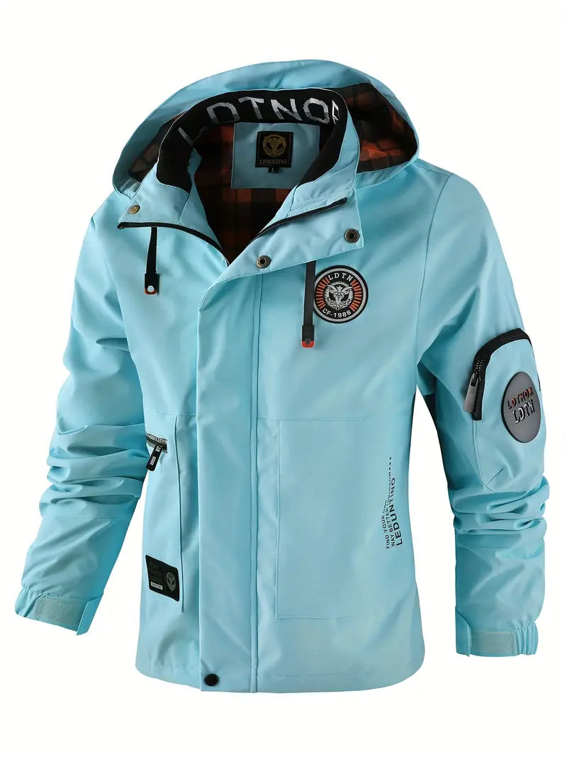 Veste d'automne légère pour homme - imperméable et coupe-vent